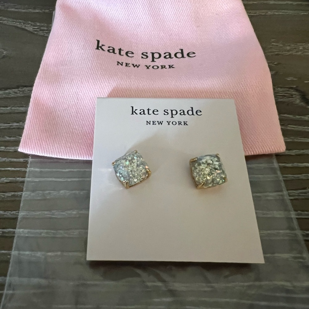 Kate Spade Opal Glitter Studs